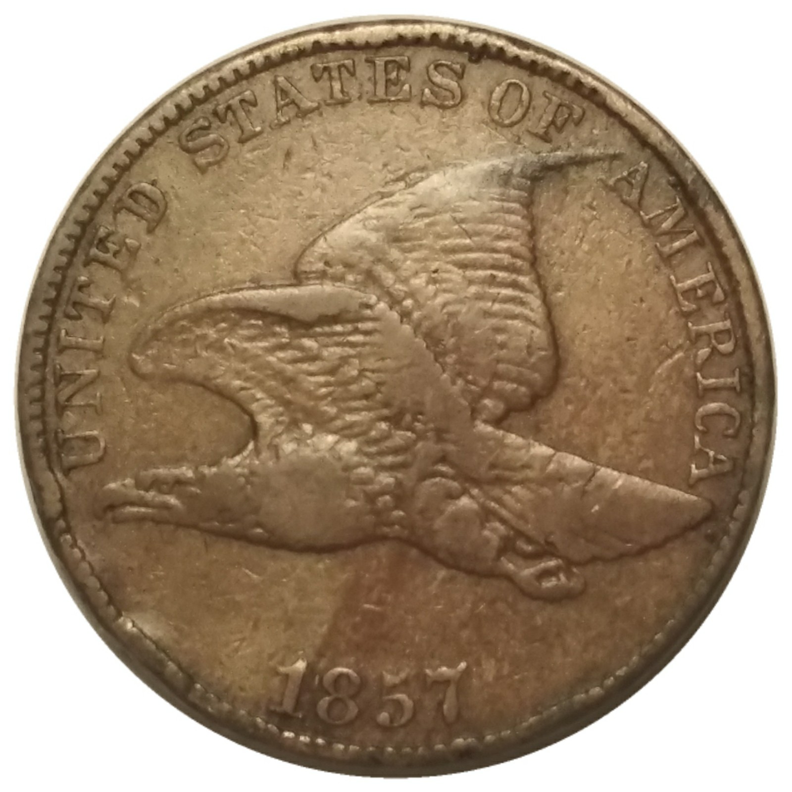 1857-Flying-Eagle-Cent-#10